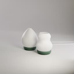 Small LED Puck Lamps 3d model
