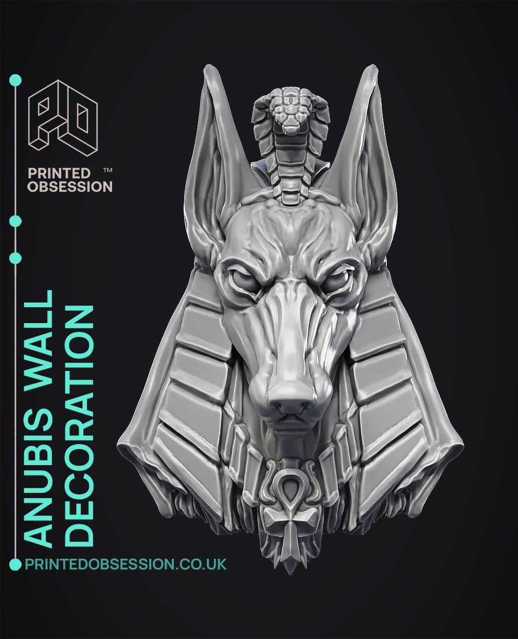 Anubis - Wall Decoration 3d model