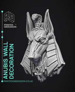 Anubis - Wall Decoration 3d model