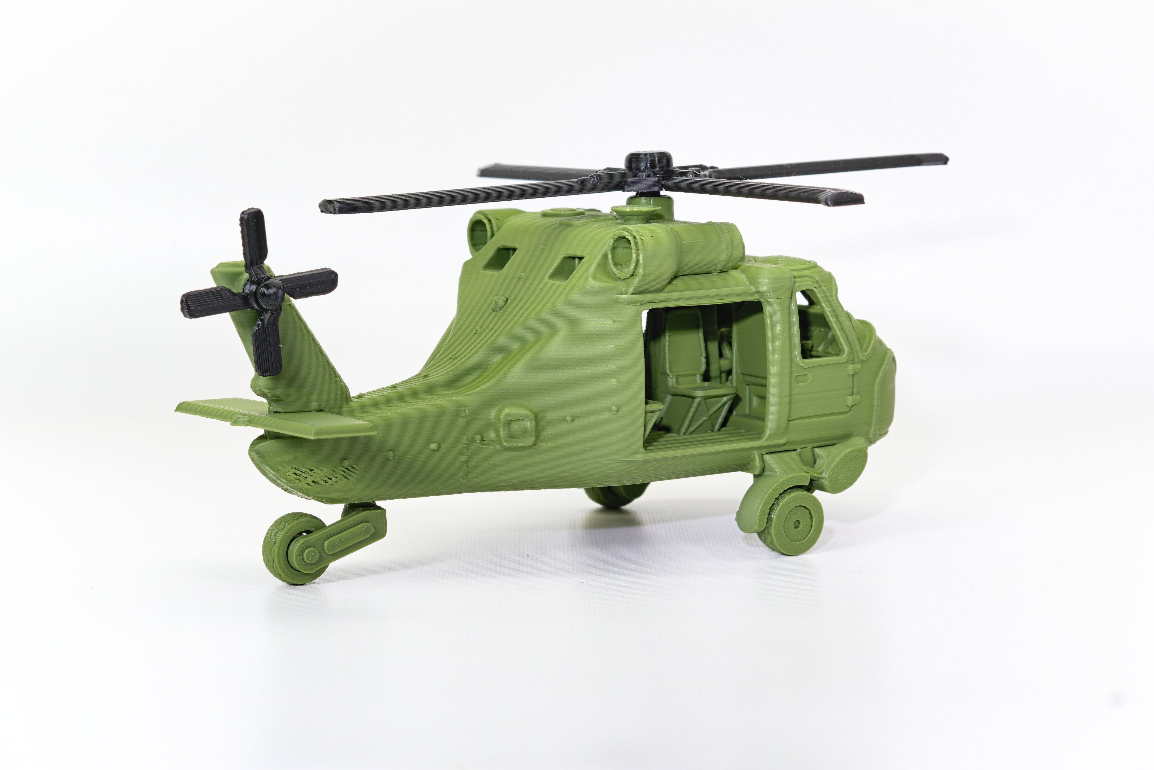 Black Hawk Helicopter UH-60 3d model
