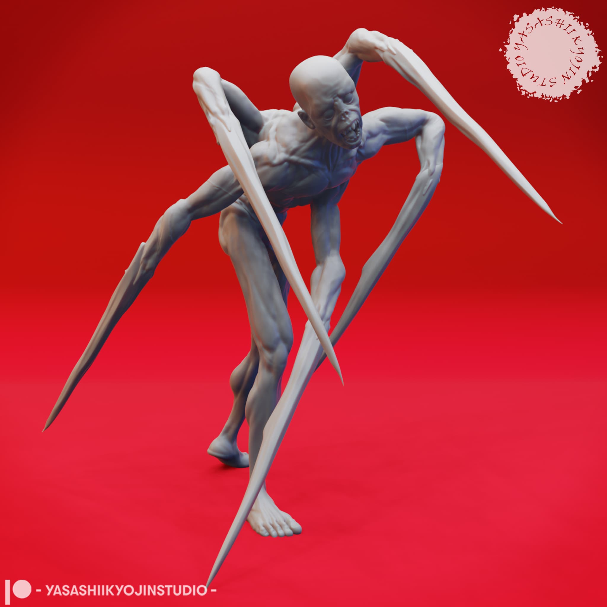 Sorrowsworn - The Lost - Tabletop Miniature (Pre-Supported) 3d model