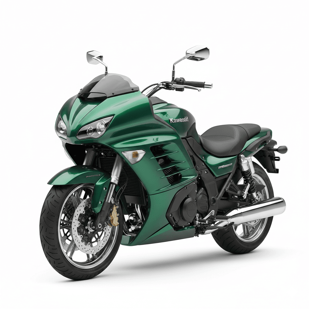 Kawasaki Voyager 1700 Touring Cruiser 3d model