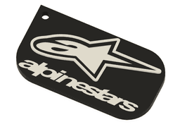 Keychain: Alpinestars II 3d model