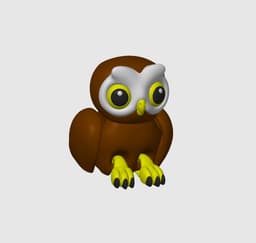 Owl V3 Fidget 3d model