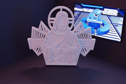 Jesus 2d.stl 3d model