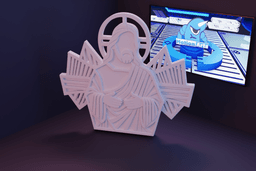 Jesus 2d.stl 3d model