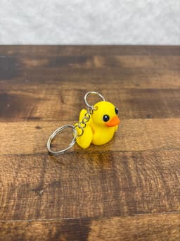 Duck Fidget Keychain 3d model