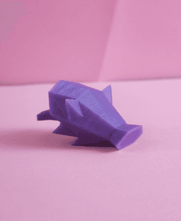 Shellder Low Poly Pokemon 3d model