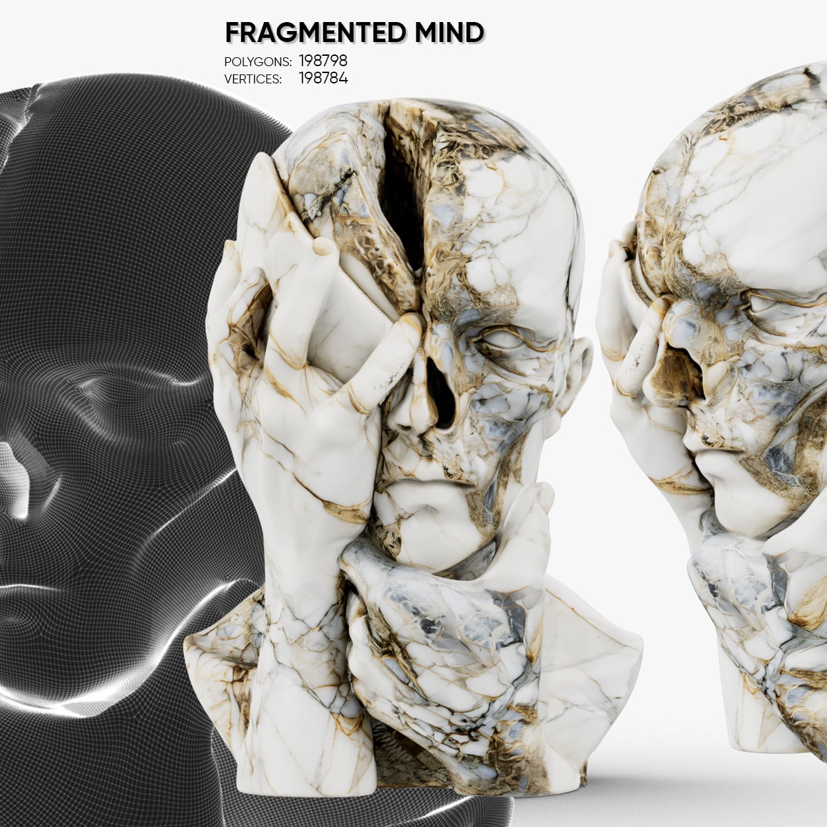 Fragmented Mind 3d model