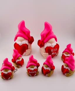 Cheeky Heart Gnome 3d model