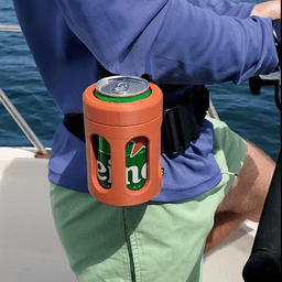 Belt Drink Holder 3d model