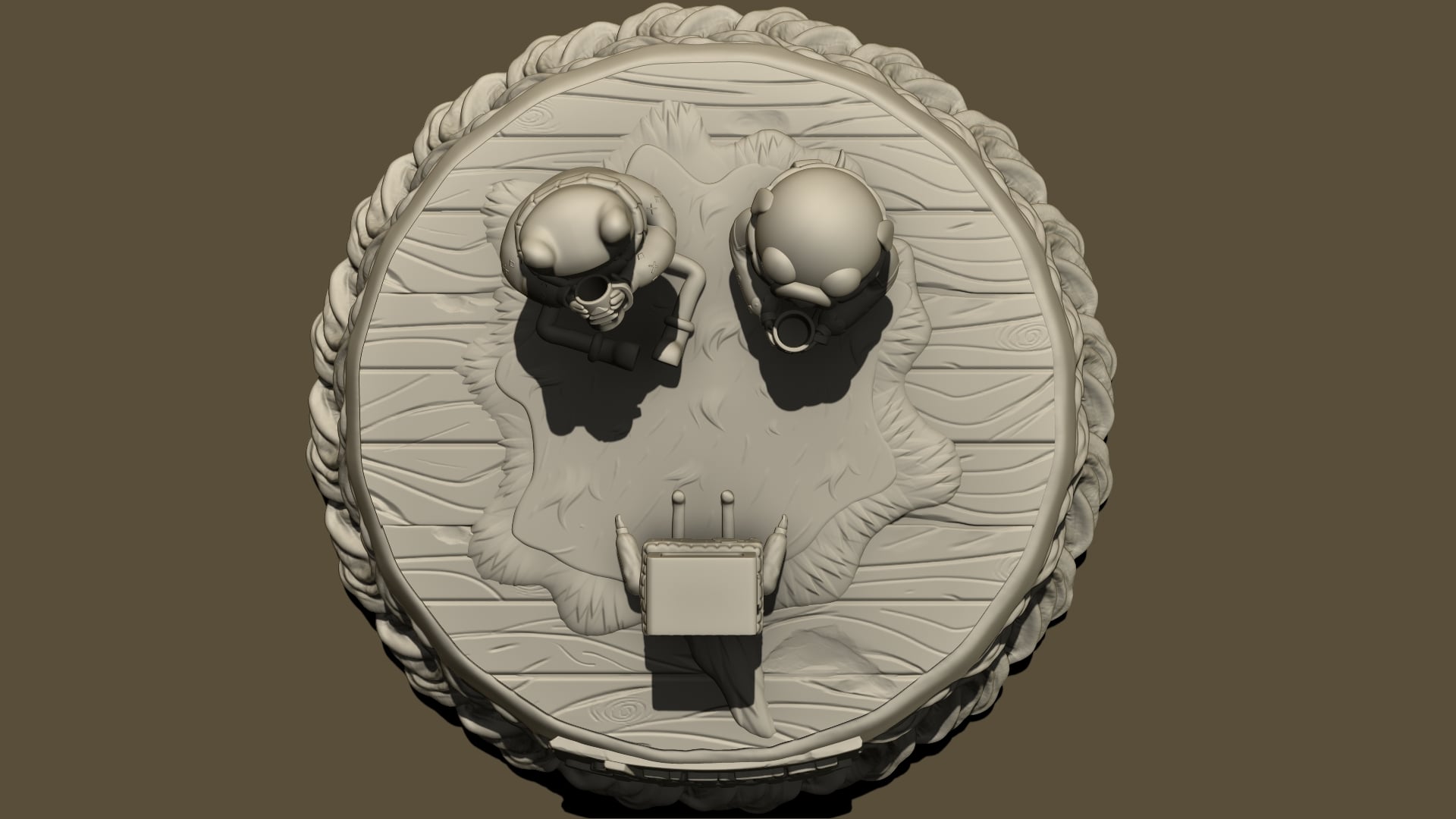 Adventure Time winter 3d model