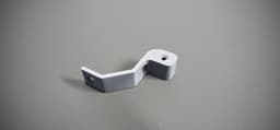 PTFE Tube Guide for K1C - Corner Mount 3d model