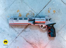 Leon's Magnum Revolver - Resident Evil Requiem 3d model