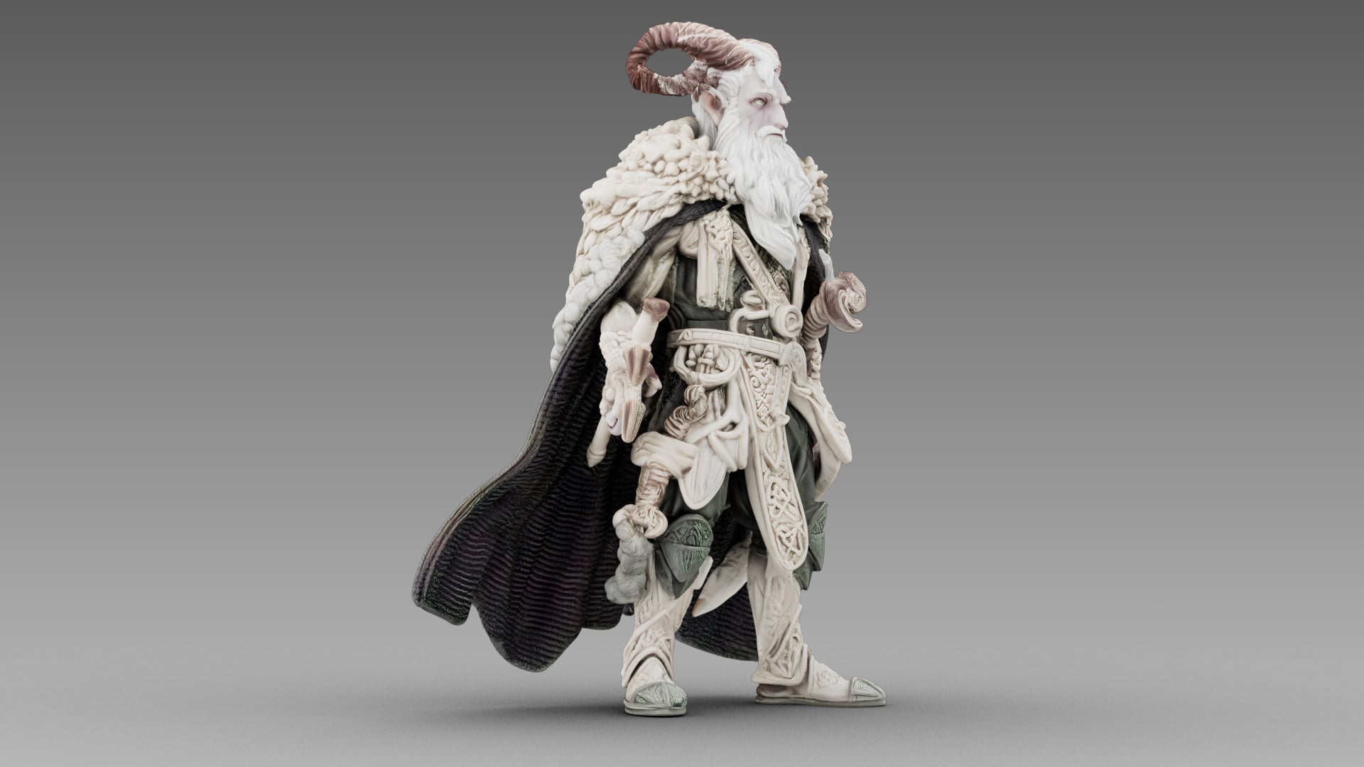 The Ram Sage 3d model