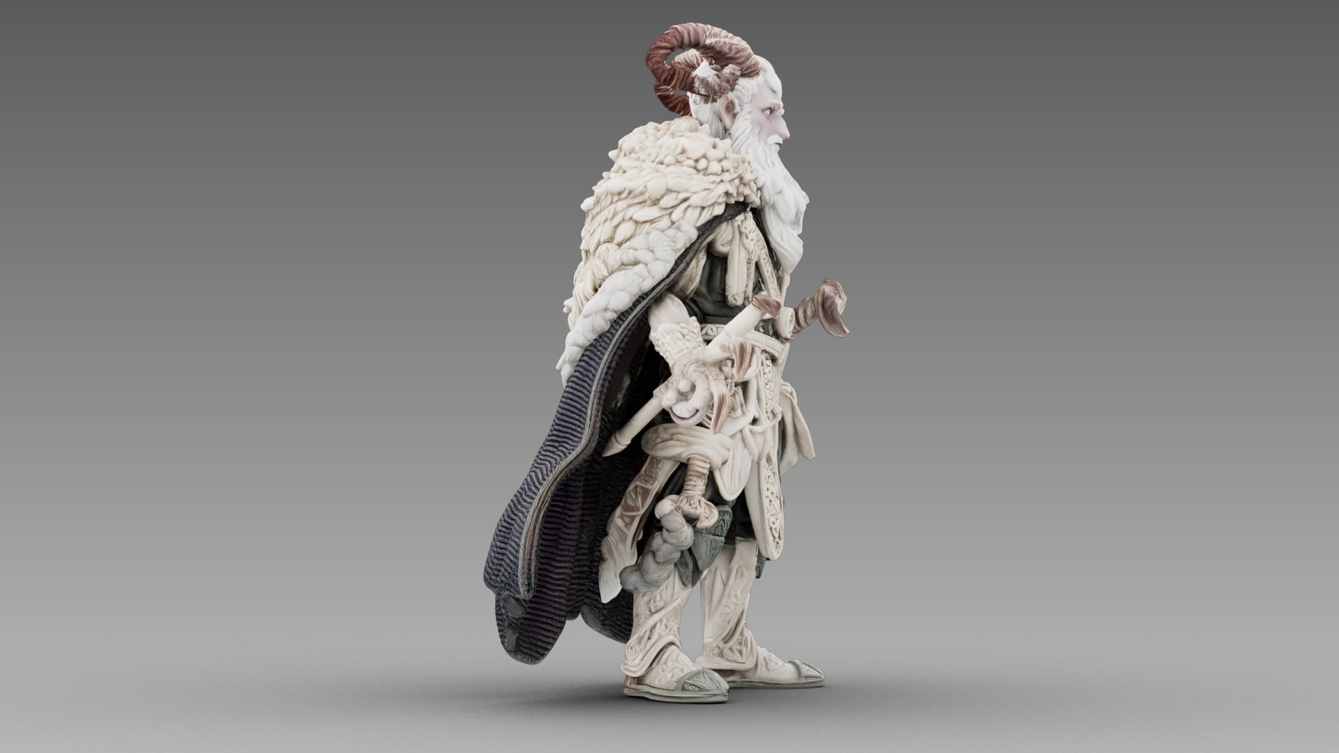 The Ram Sage 3d model