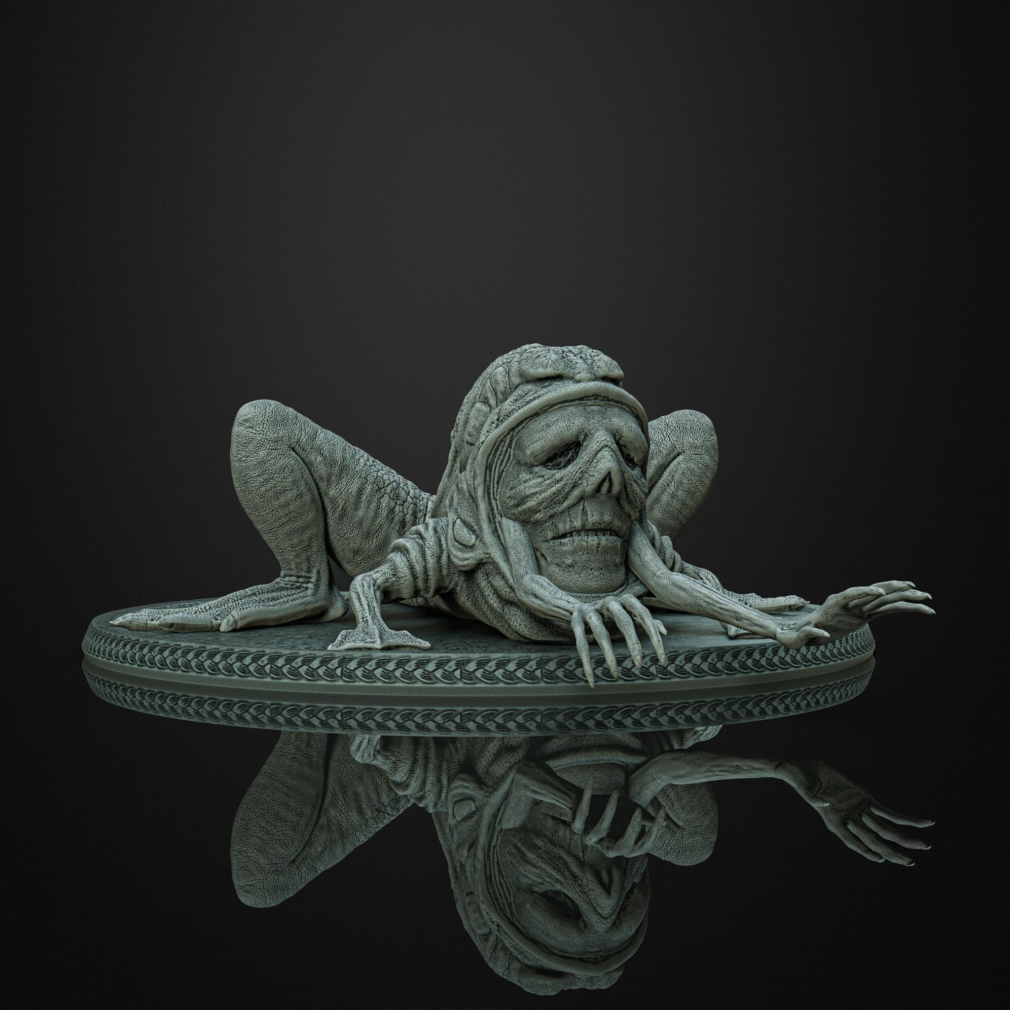 Demon of Song - Dark Souls 2 (Pre-Supported) 3d model