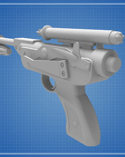 DL-18 Blaster Pistol - Star Wars 3d model