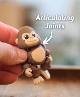 Stomping Sasquatch - Articulated Fidget Bigfoot 3d model