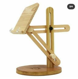 Wood Mobile Stand 3d model