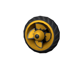 Metal Tires 3d model