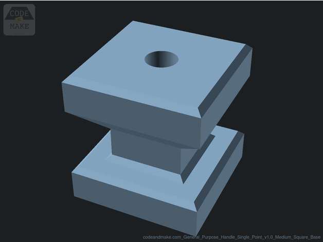 Fully Customizable General Purpose Handles 3d model