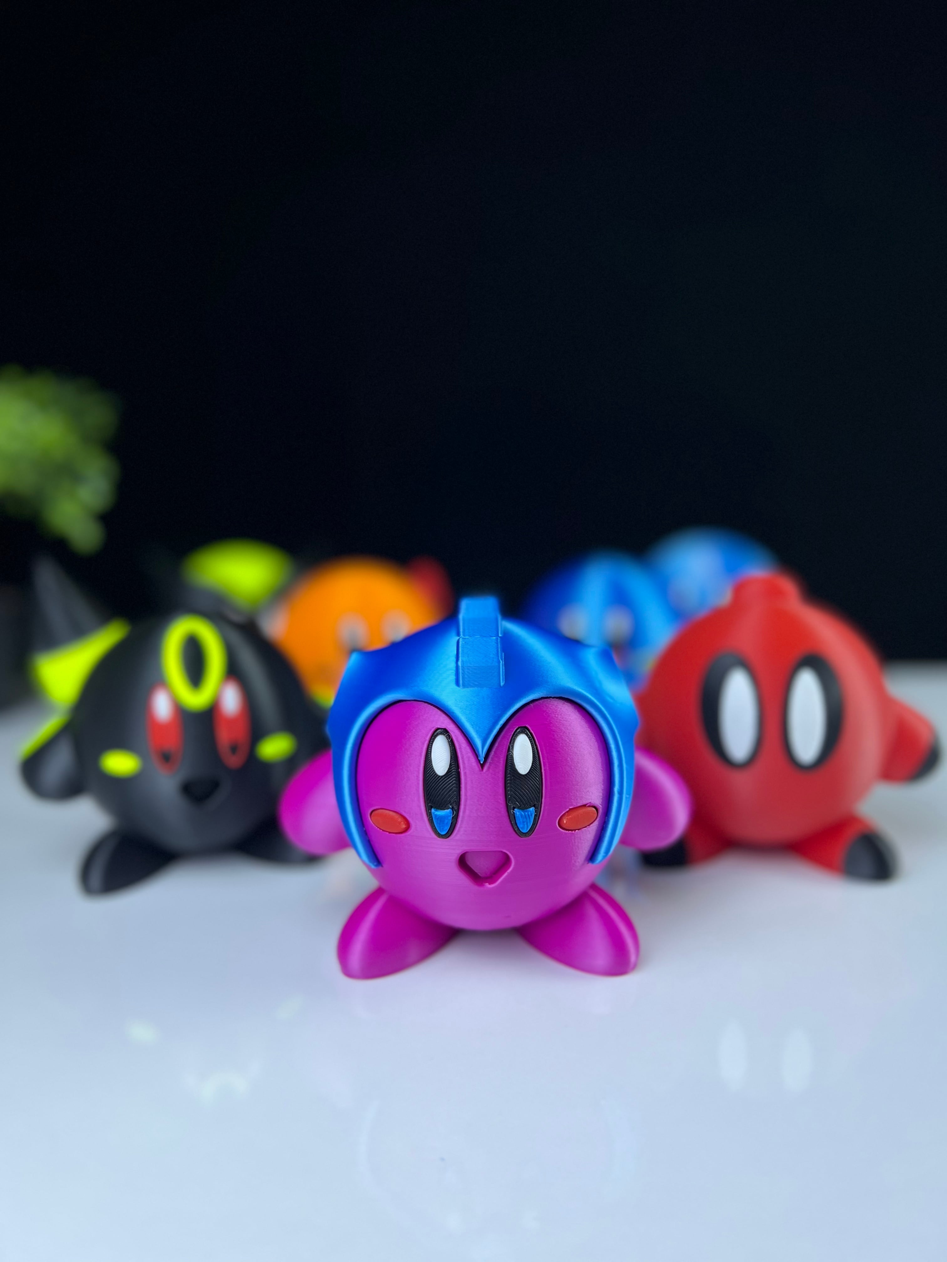 Megaman Kirby - Multipart 3d model