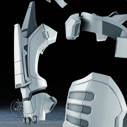 Moon Knight Rivals Armor 3D Printer File STL 3d model