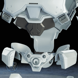 Moon Knight Rivals Armor 3D Printer File STL 3d model