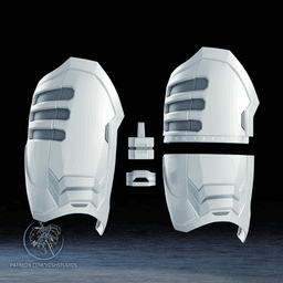 Moon Knight Rivals Armor 3D Printer File STL 3d model