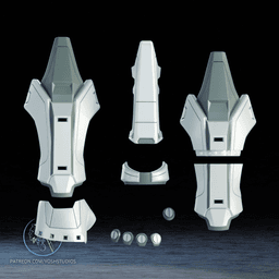 Moon Knight Rivals Armor 3D Printer File STL 3d model