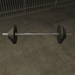 Barbell Weights 3d model