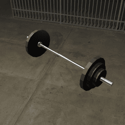 Barbell Weights 3d model