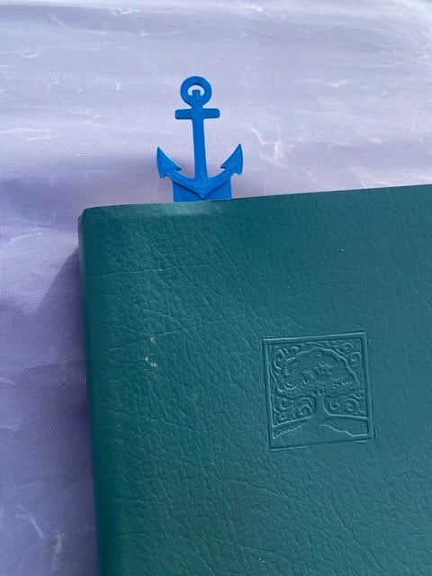 Anchor Bookmark 3d model