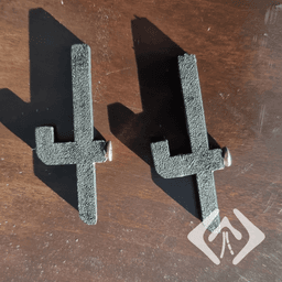 Mitsubishi Evo Key Holder with led lamp 3d model