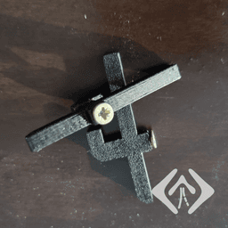 Mitsubishi Evo Key Holder with led lamp 3d model