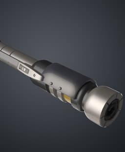 Qu Rahn's Lightsaber - Star Wars 3d model