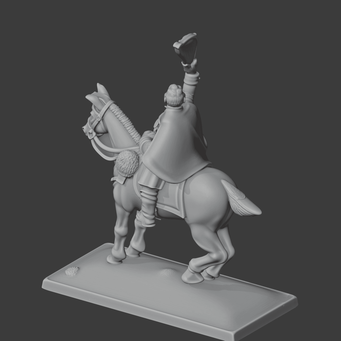 Arthur Wellesley Napoleonic Soldier 3d model