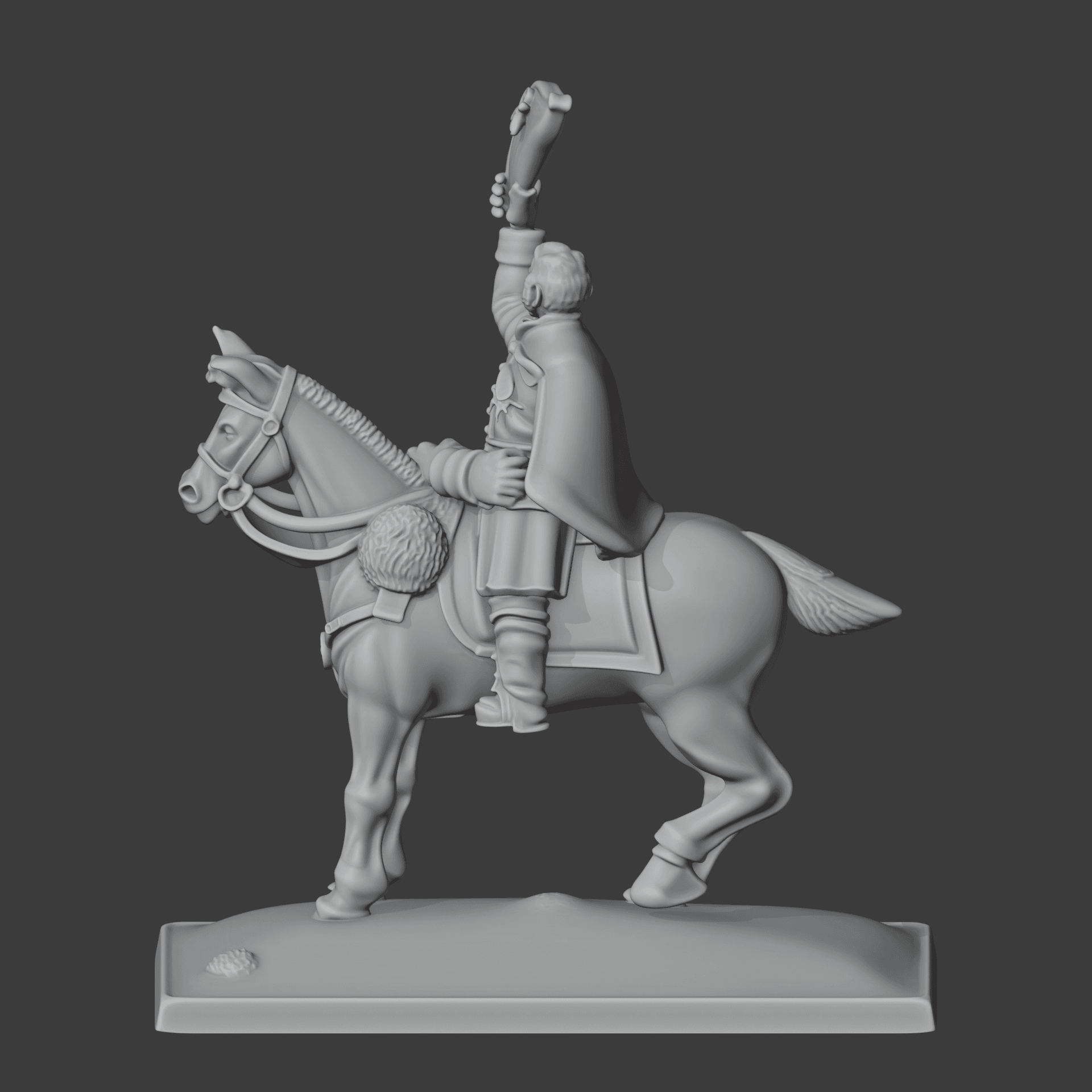 Arthur Wellesley Napoleonic Soldier 3d model