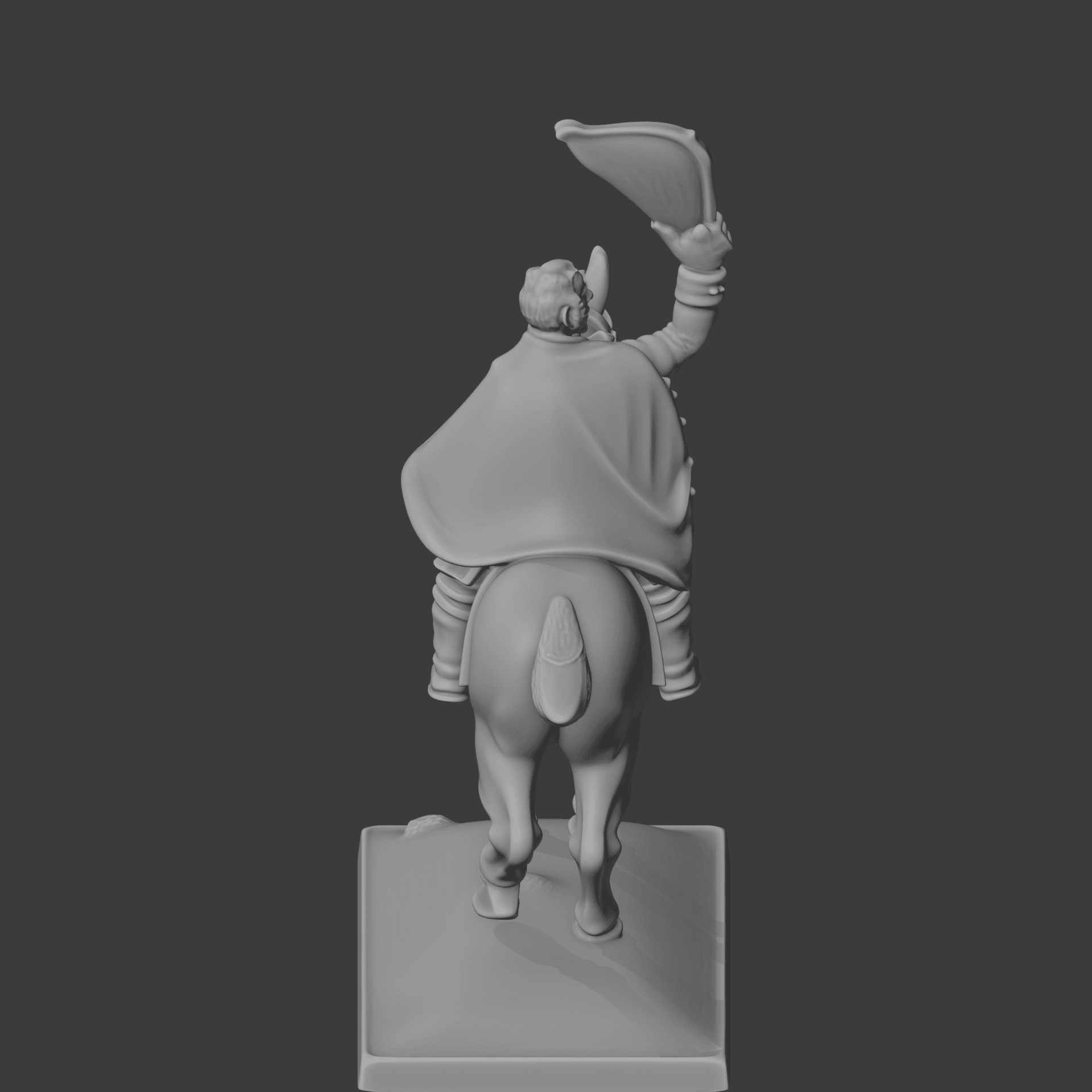 Arthur Wellesley Napoleonic Soldier 3d model