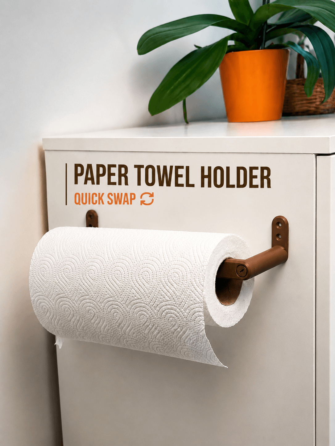 Paper Towel Holder | Quick Swap 3d model