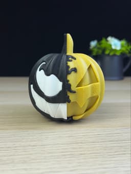 venomized pumpkin 3d model