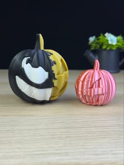 venomized pumpkin 3d model