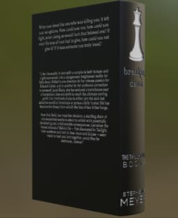 Breaking Dawn - Book Litho 3d model