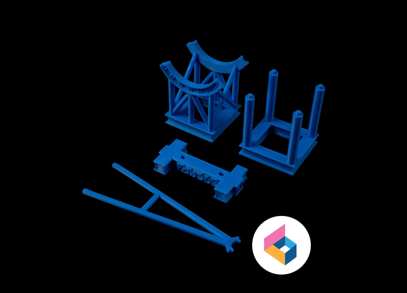 Display stand for Saturn V 3d model