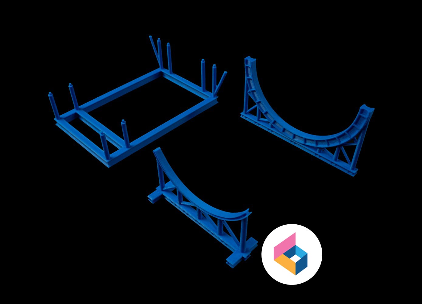 Display stand for Saturn V 3d model
