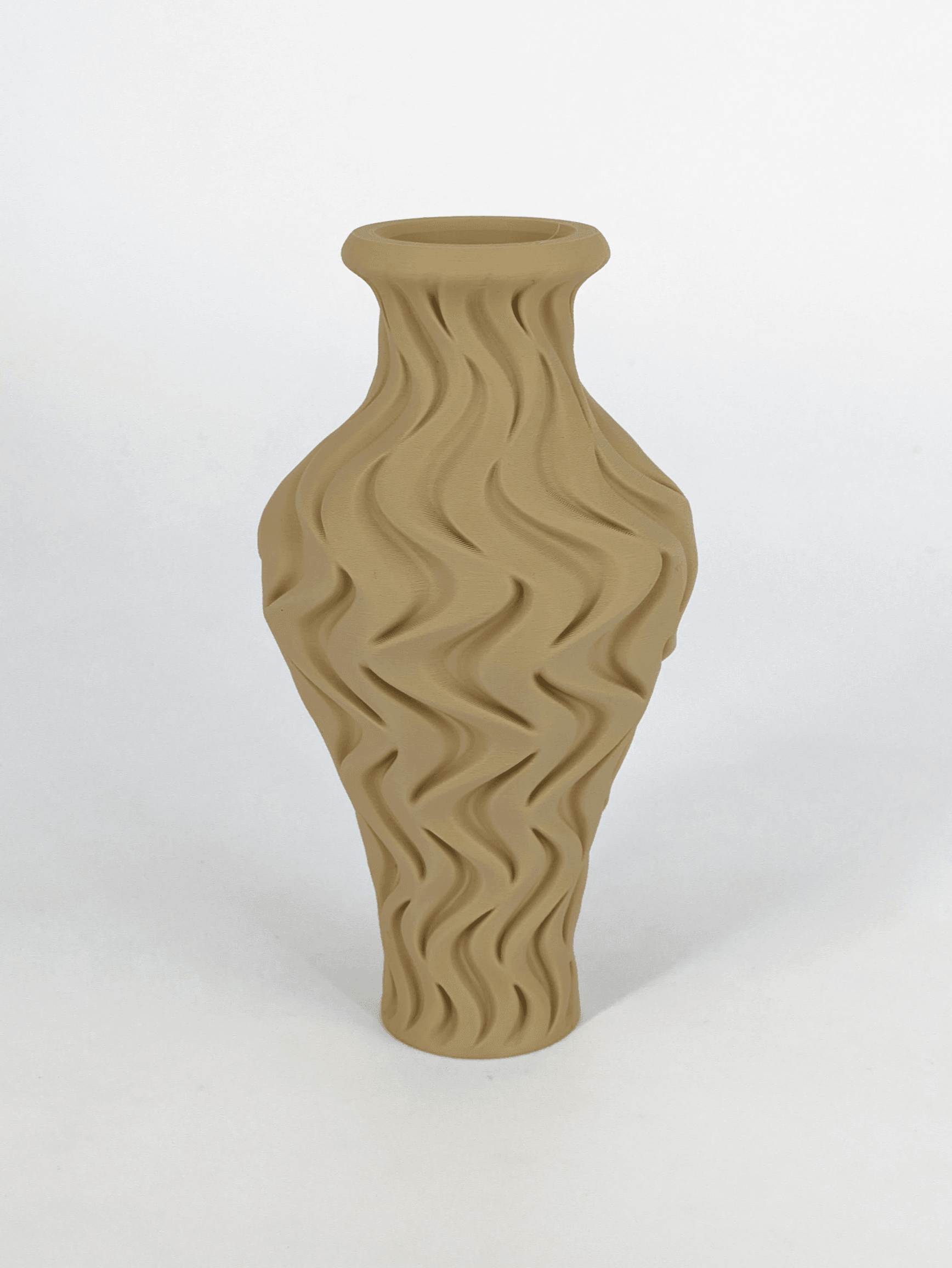 Wiggly Wave Vase 3d model