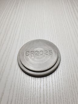 CR2025 Battery Box 3d model