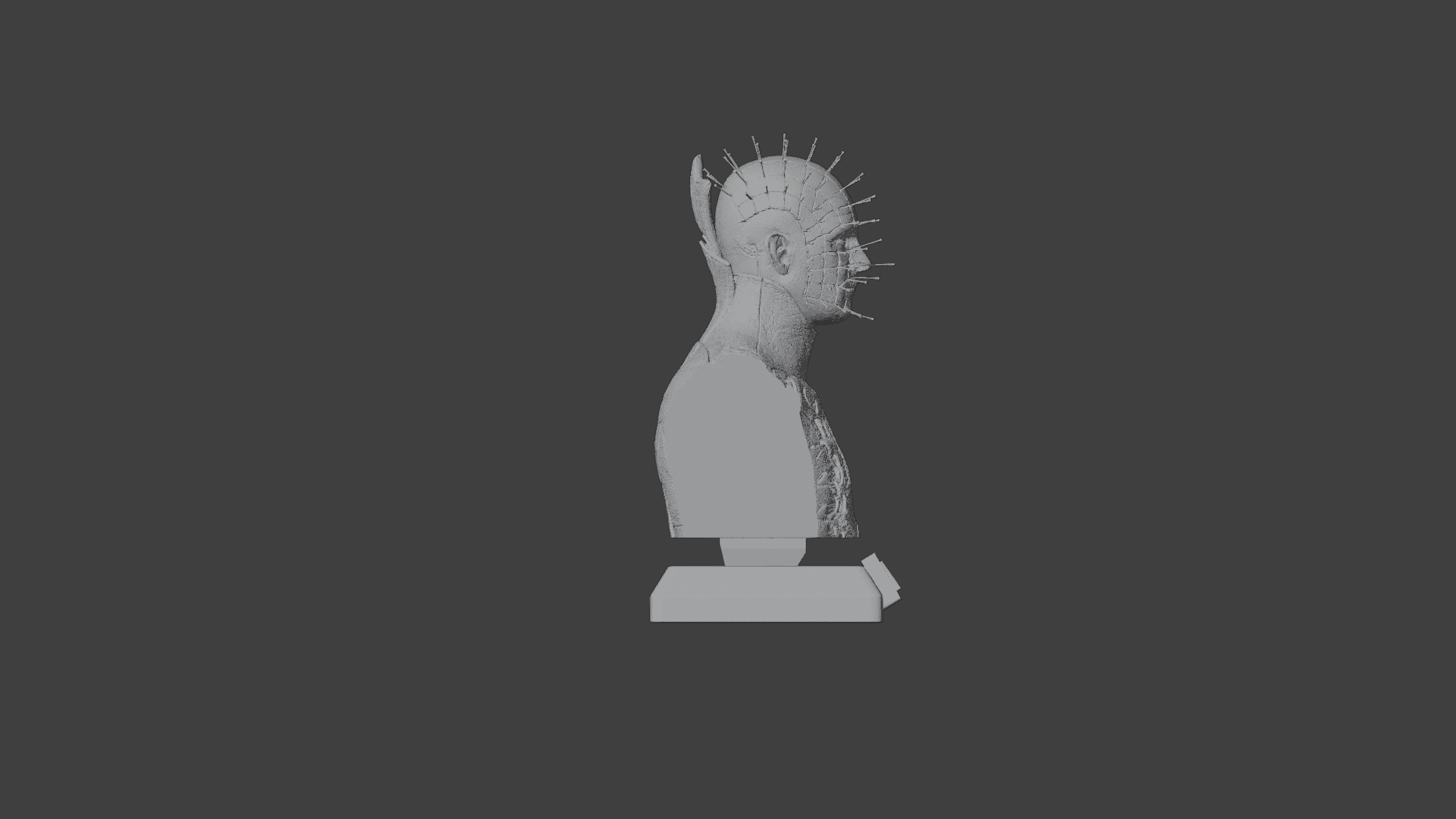 PINHEAD ULTRA-DETAILED PRE-SUPPORTED BUST 3D MODEL 3d model