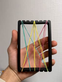 Rubberband fidget STL 3d model